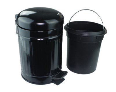 Pedaalemmer JOACHIM - Zwart - 3l - 25x17cm