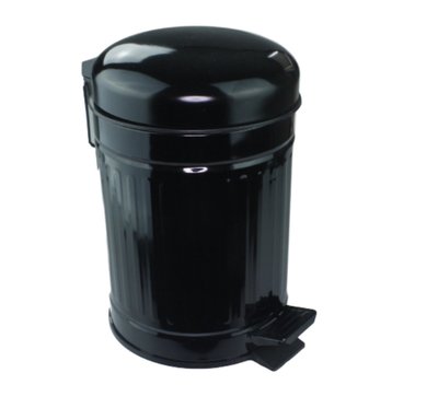 Pedaalemmer JOACHIM - Zwart - 3l - 25x17cm