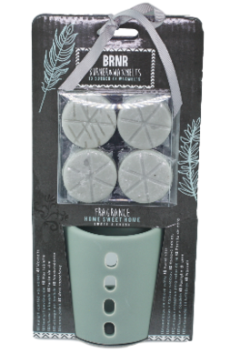 Geurbrander BELINDA - 4 waxmelts - Groen