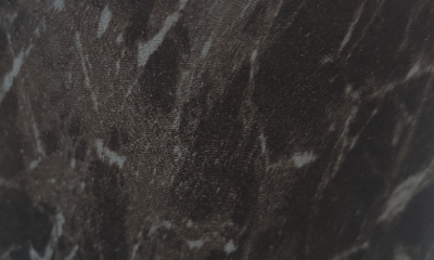 Bloempot GEORGE - Marmer - Taupe - 25x12.5x14.5cm