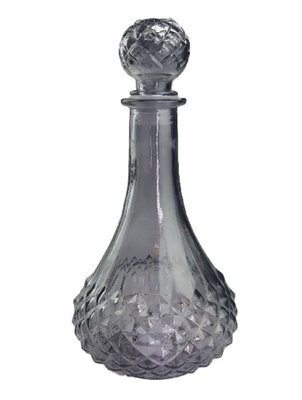 Karaf met verlichting - Blauw - H28 x Ø11,5 cm