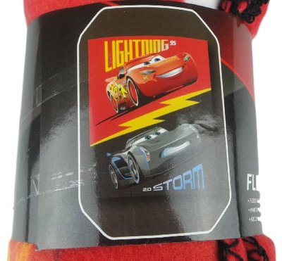 Cars fleece deken - Multicolor - 120 x 140 cm
