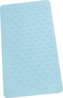 Rubberen Antislip Douchemat JORAN - Blauw -70 x 40 cm - Badmat