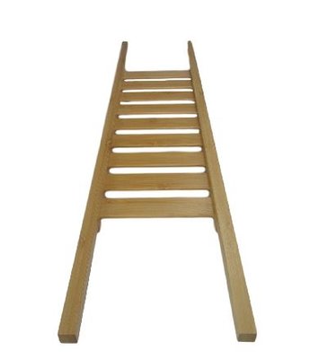 Badbrug - Bruin - Hout - 66.5 x 15 x 2.5 cm