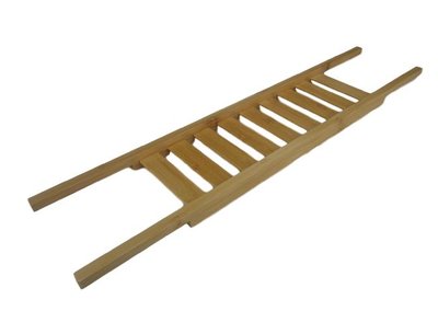 Badbrug - Bruin - Hout - 66.5 x 15 x 2.5 cm
