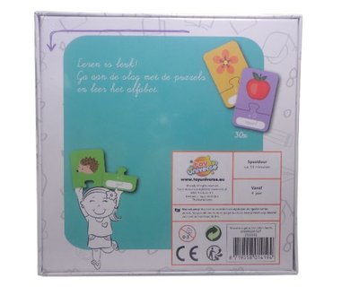 Alfabetpuzzels spel