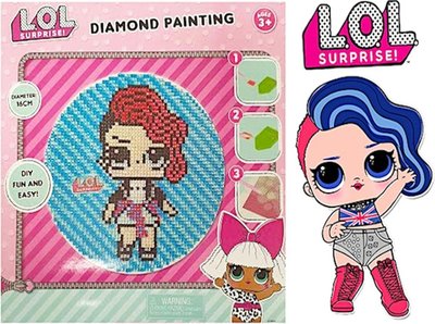 LOL Surprise diamond painting - Rocker