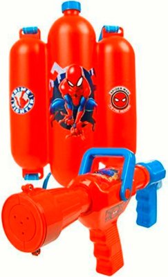 Spiderman waterpistool ruzgak - Rood - Kunststof