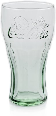Coca Cola Contour Glazen - Transparant - Glas - Set van 3 - 37cl