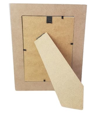3D Fotolijst JACK - Oranje / Zwart / Wit - Kunststof / Hout - 13 x 18 cm