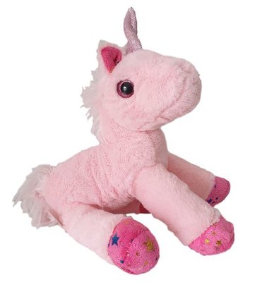 Knuffel Unicorn - Roze - 22 x 7 x 26 cm