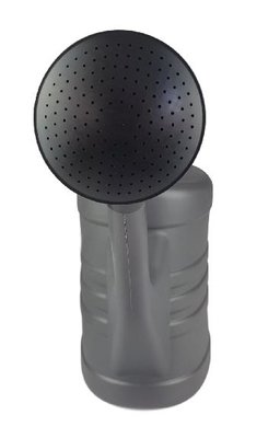 Gieter met sproeikop SABRINA - Grijs - Kunststof - 10L - 58 x 17 x 35 cm