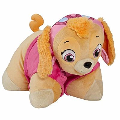 Paw Patrol Pillow Pet - Skye - Roze - Polyester