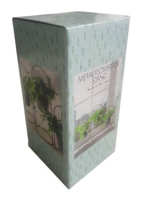 3 Luik Bloempot standaard META - Ø 9cm - 36 x 12 x 28 cm