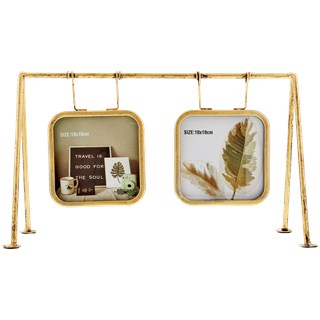 Hangende fotolijstje in frame BERHTA - Goud - 30 x 11 x 18 cm