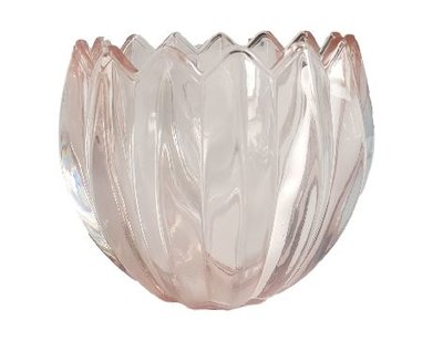 Theelichthouder FEMKE - Roze - Ø 11 x h 10.5 cm