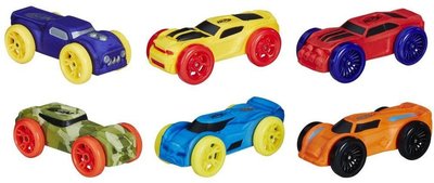 Nerf Nitro Foam Car - set van 6 - Kunststof - Multicolor