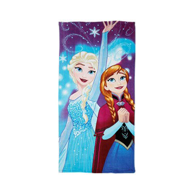 Disney Frozen strandlaken - Multicolor - 60 x 120 cm - Katoen