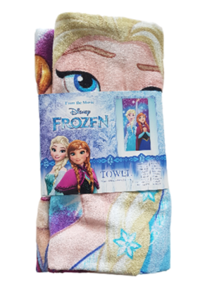 Disney Frozen strandlaken - Multicolor - 60 x 120 cm - Katoen