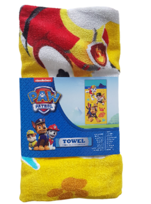 Paw Patrol strandlaken - Multicolor - 60 x 120 cm - Katoen