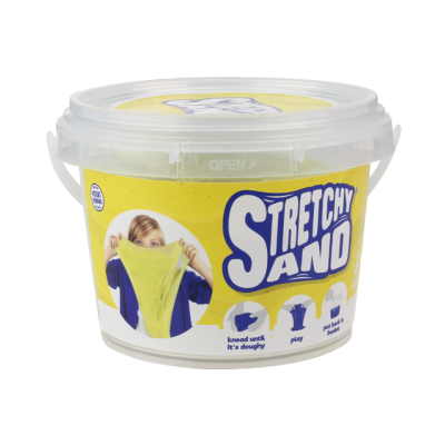 Stretchy Sand - Geel - 500 gram