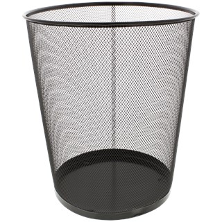 Prullenbak RICHARD - 15 L - Zwart - Ø 30 x 35 cm