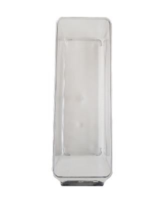 Koelkast opbergbak - Transparant - Plastic - 30 x 10 x 10 cm - Maat S
