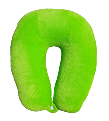 Emoji nekkussen - Groen - 27 x 24 cm
