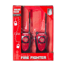 Brandweer walkie talkie met bereik van +/- 80 mtr
