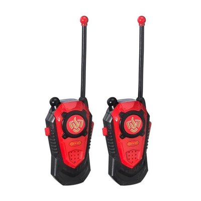 Brandweer walkie talkie met bereik van +/- 80 mtr